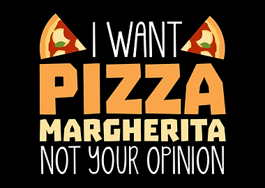 Margherita Pizza Joke Food
