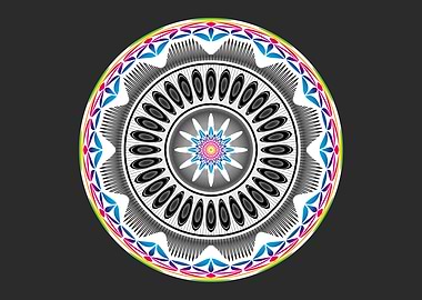Fancy mandala design