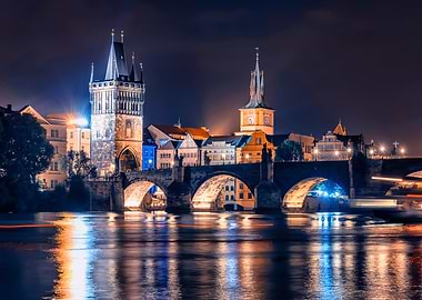 Night in Prague