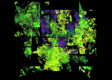 Fractal Struggle Yellow