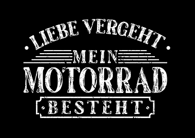 Liebe Motorrad Geschenk