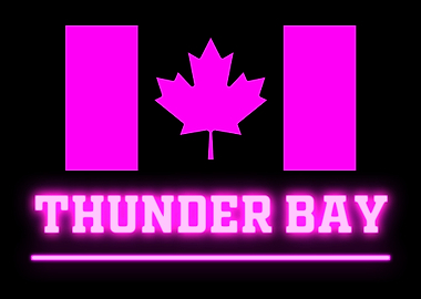 THUNDER BAY CANADA NEON