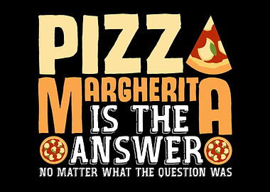 Margherita Pizza Joke Food