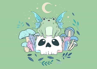 Cottagecore Pastel Goth