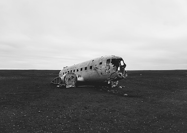 Iceland Wrecked Plane