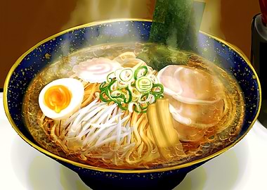 Ramen japanese food