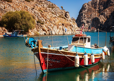 Seascape on a Greek Island