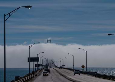 Mackinac Bridge Mist