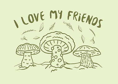 Cottagecore Mushroom Fungi