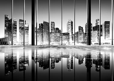 Skyscrapers portrait