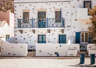 White Greek architecture