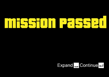 mission passed card