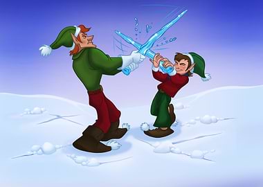 Zach and Brent Icicle Duel