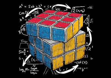 Colorful Rubiks Cube