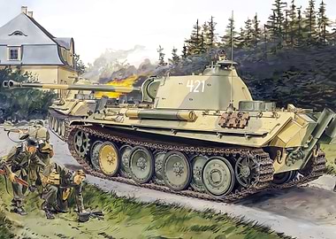 Panzer PzVAusfG Tank