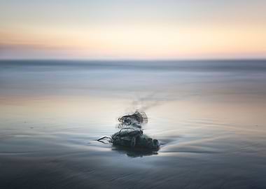 Abandoned fishing net