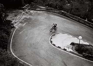 Tibidabo - Cyclist