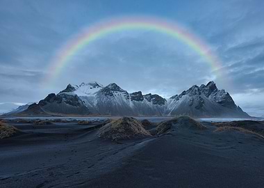 Rainbow Over Snow Mountain