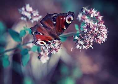 Butterfly on the meadow