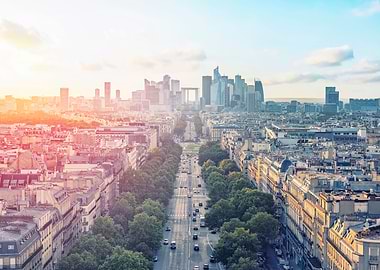 Sweet Light Over Paris