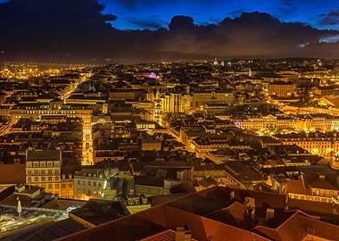 Lisbon at night