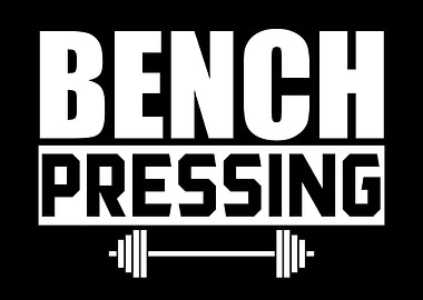 Benchpressing