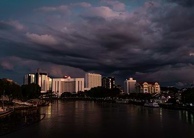 Kuching Cityscape