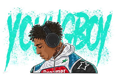 YOUNGBOY POSTER RAPPER