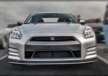Nissan GTR car exhibition