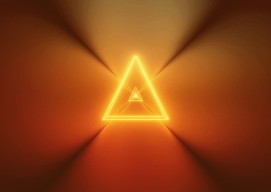 Triangle of the light