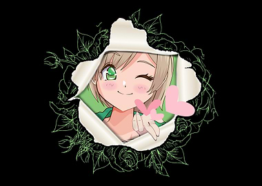 Anime Otaku Girl Kawaii