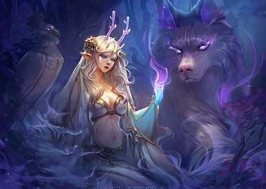 Lunaria the Forest Spirit