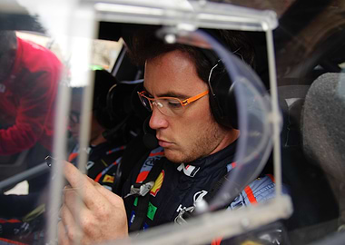 Neuville on Car
