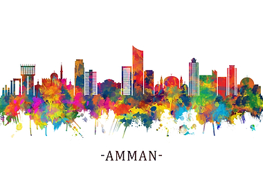 Amman Jordan Skyline