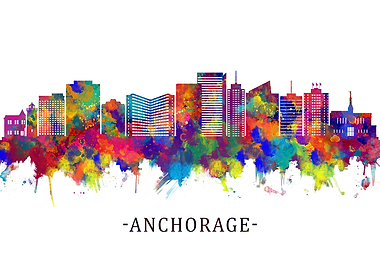 Anchorage Alaska Skyline