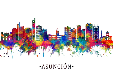 Asuncin Paraguay Skyline