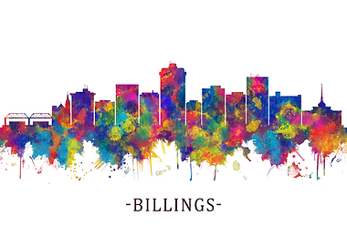 Billings Montana Skyline