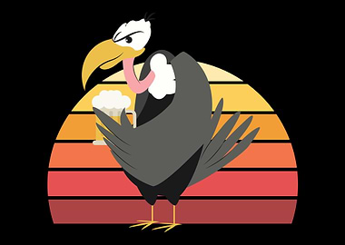 Beer Bird Sunset Lovers