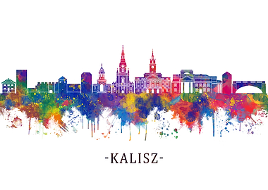 Kalisz Poland Skyline