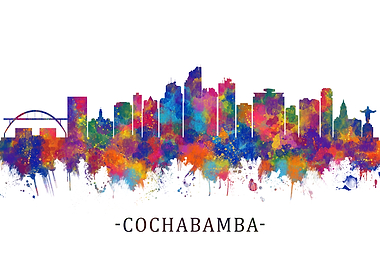 Cochabamba Bolivia Skyline