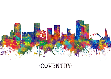 Coventry England Skyline