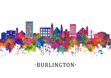 Burlington Iowa Skyline