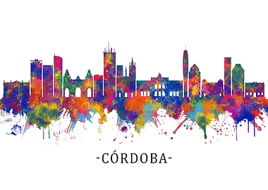 Cordoba Argentina Skyline