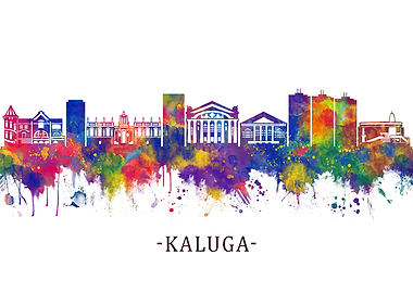 Kaluga Russia Skyline
