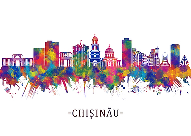 Chisinau Moldova Skyline
