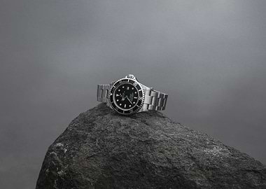 Rolex Sea Dweller on Rock