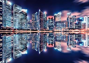 Marina Bay Reflection