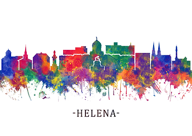 Helena Montana Skyline