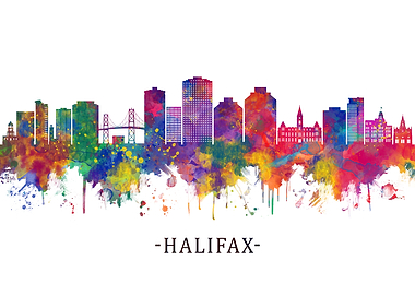Halifax Canada Skyline