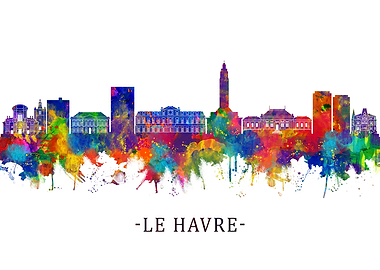 Le Havre France Skyline
